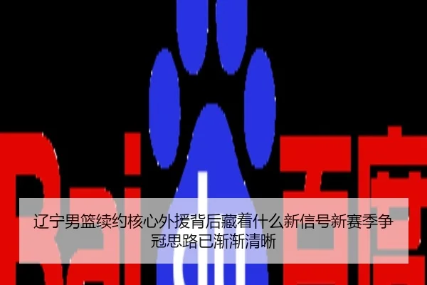 辽宁男篮续约核心外援背后藏着什么新信号新赛季争冠思路已渐渐清晰