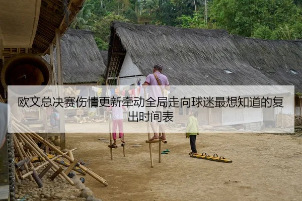 欧文总决赛伤情更新牵动全局走向球迷最想知道的复出时间表
